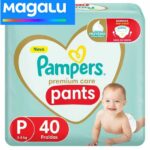 Pampers Fralda Pants Premium Care P 40