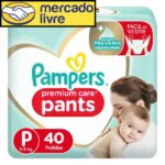 Pampers Fralda Pants Premium Care P 40