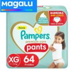 Pampers Fralda Pants Premium Care XG 64