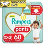 Pampers Fralda Pants Premium Care XXG 60