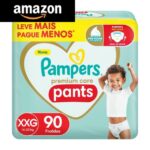 Pampers Fralda Pants Premium Care XXG 90