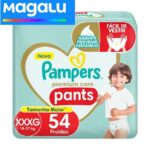 Pampers Fralda Pants Premium Care XXXG 54