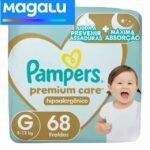 Fralda Pampers Premium Care G 68