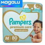 Fralda Pampers Premium Care M 80